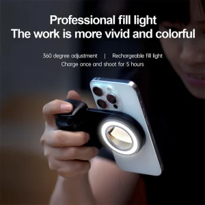 2025 Magnetic Phone Grip for MagSafe Bluetooth Shutter Phone